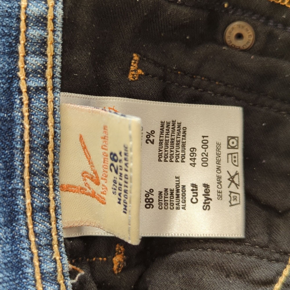 Citizens Of Humanity Y2K Ingrid #002 Stretch Low Rise Flare Jeans Size 28 - Picture 10 of 14